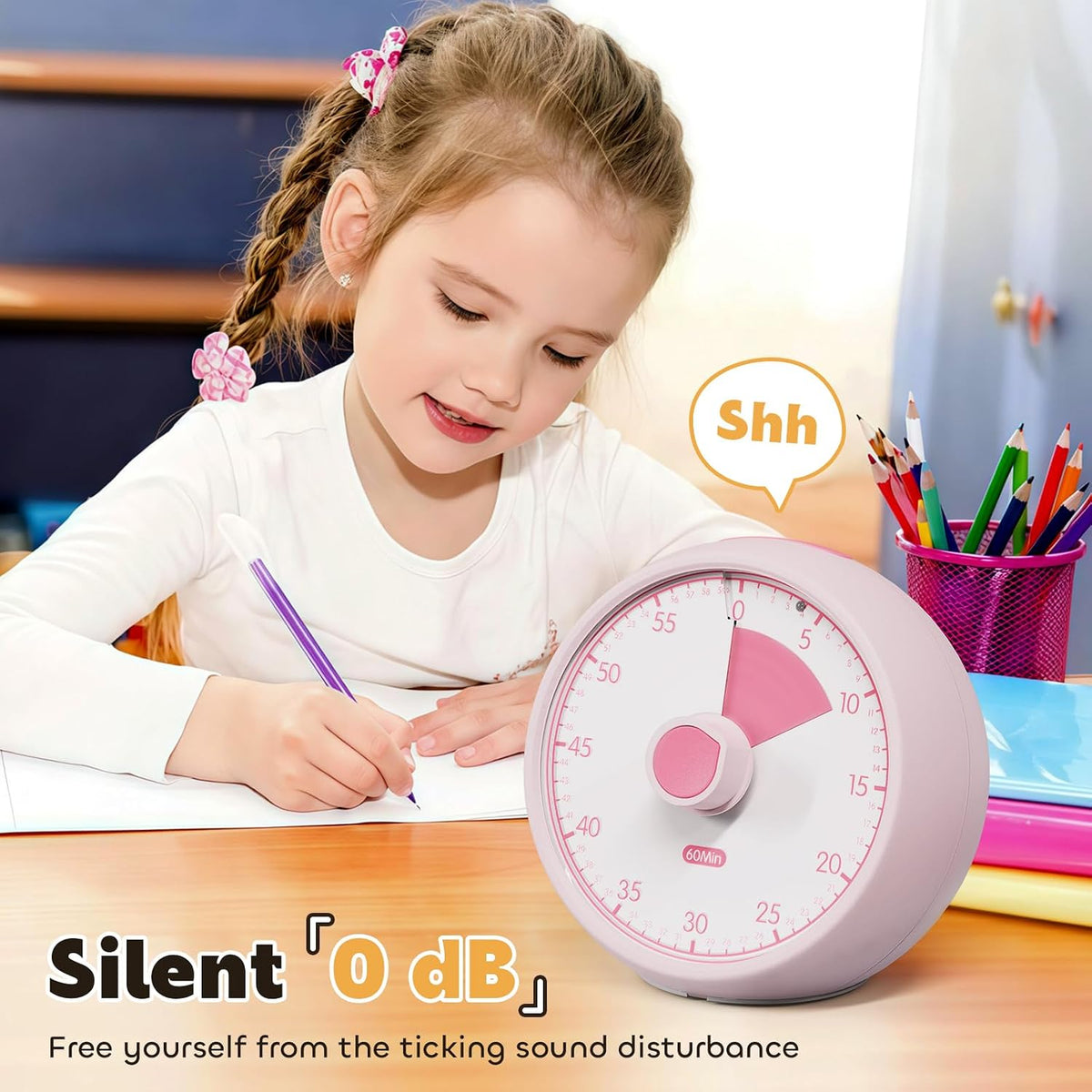 Pink Focus Buddy Timer