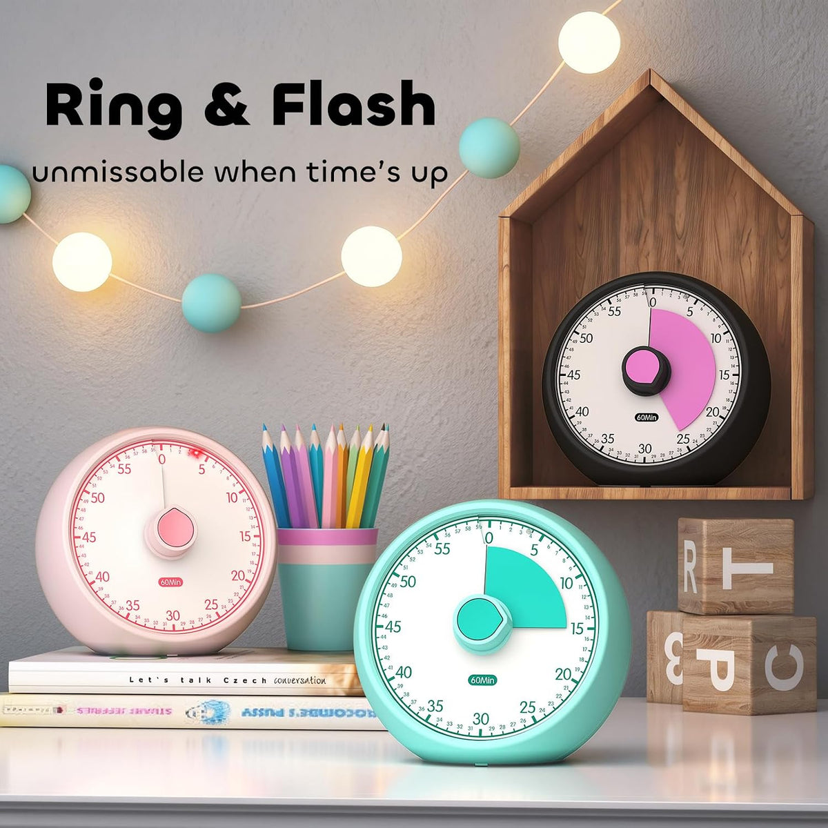 Pink Focus Buddy Timer