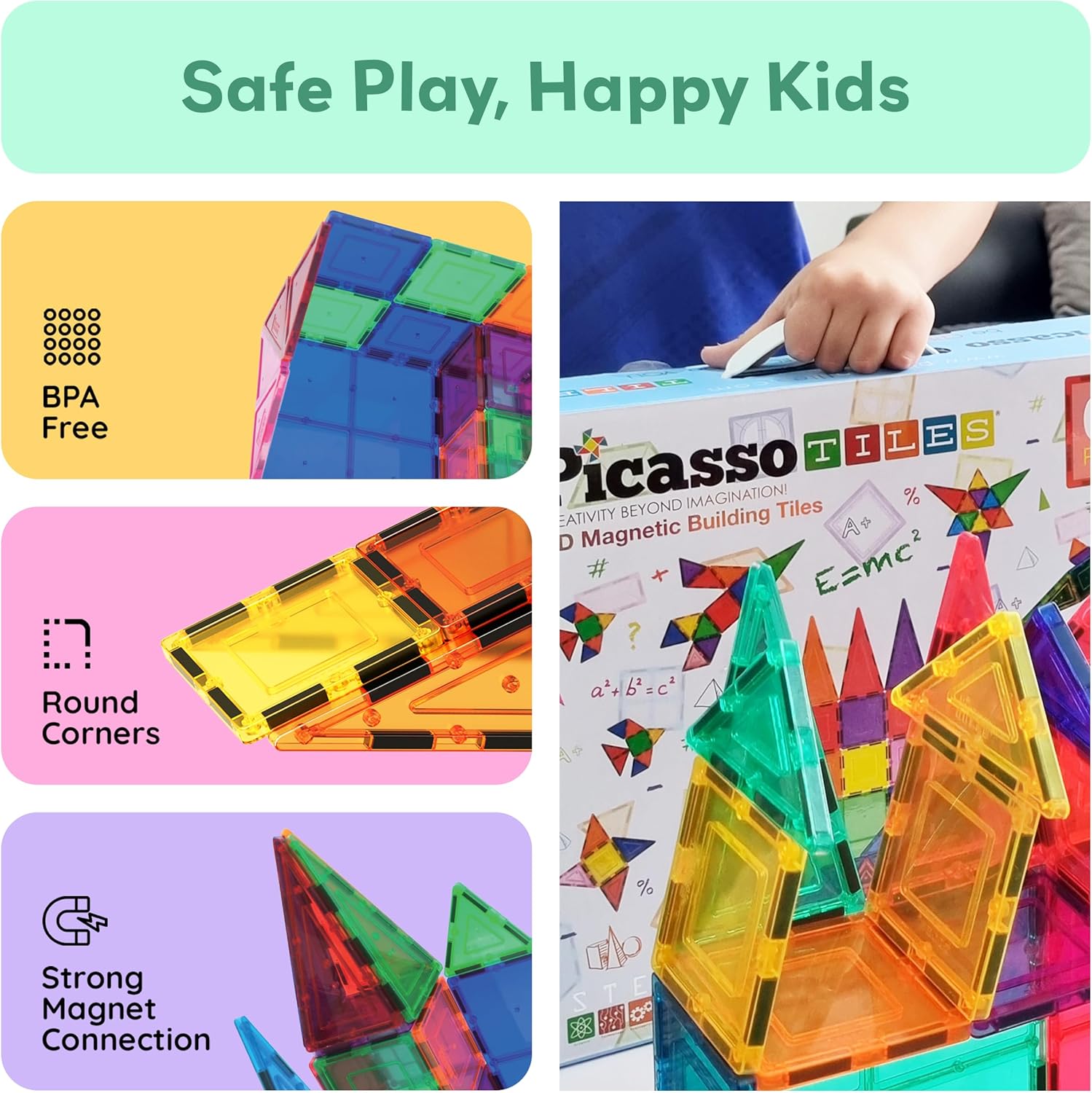 Colorful Magnetic Building Blocks