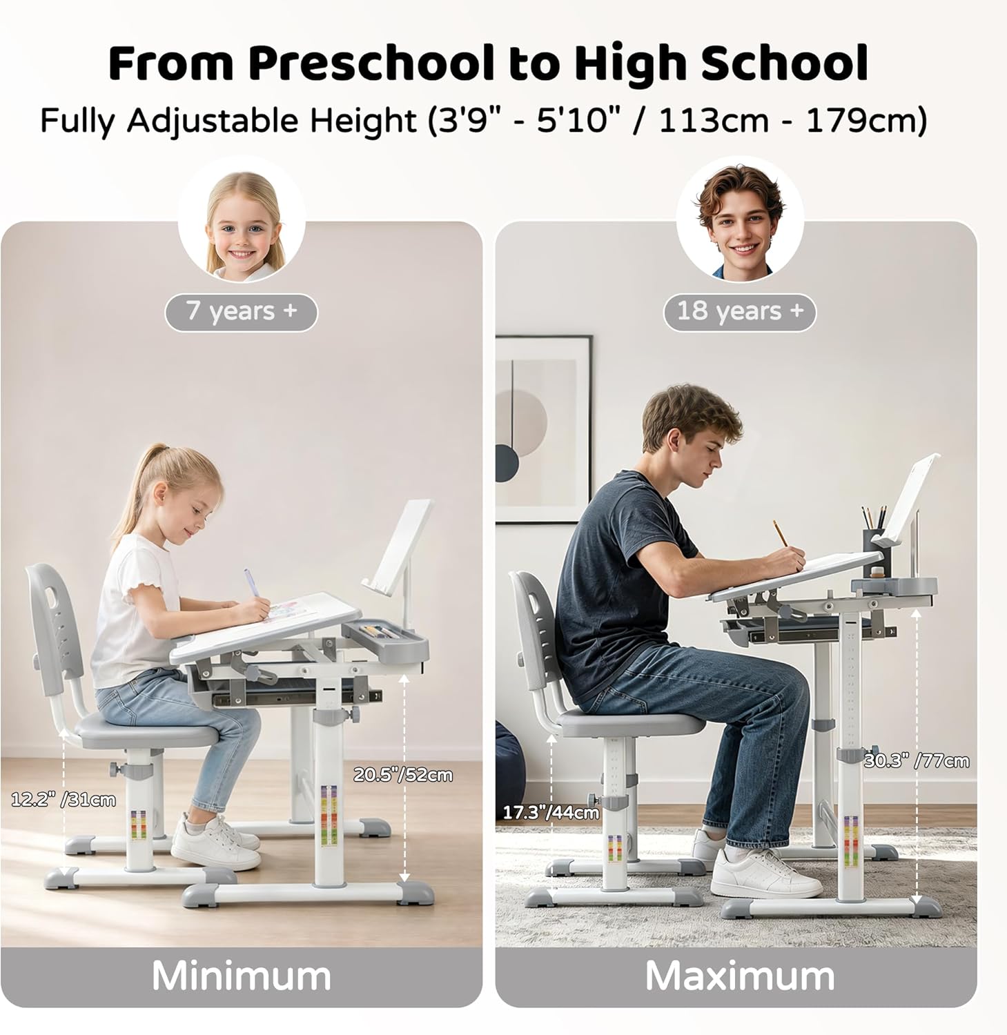 Smart Study Desk for Kids