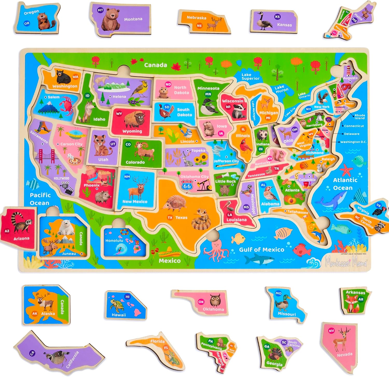 Explore USA Puzzle Adventure