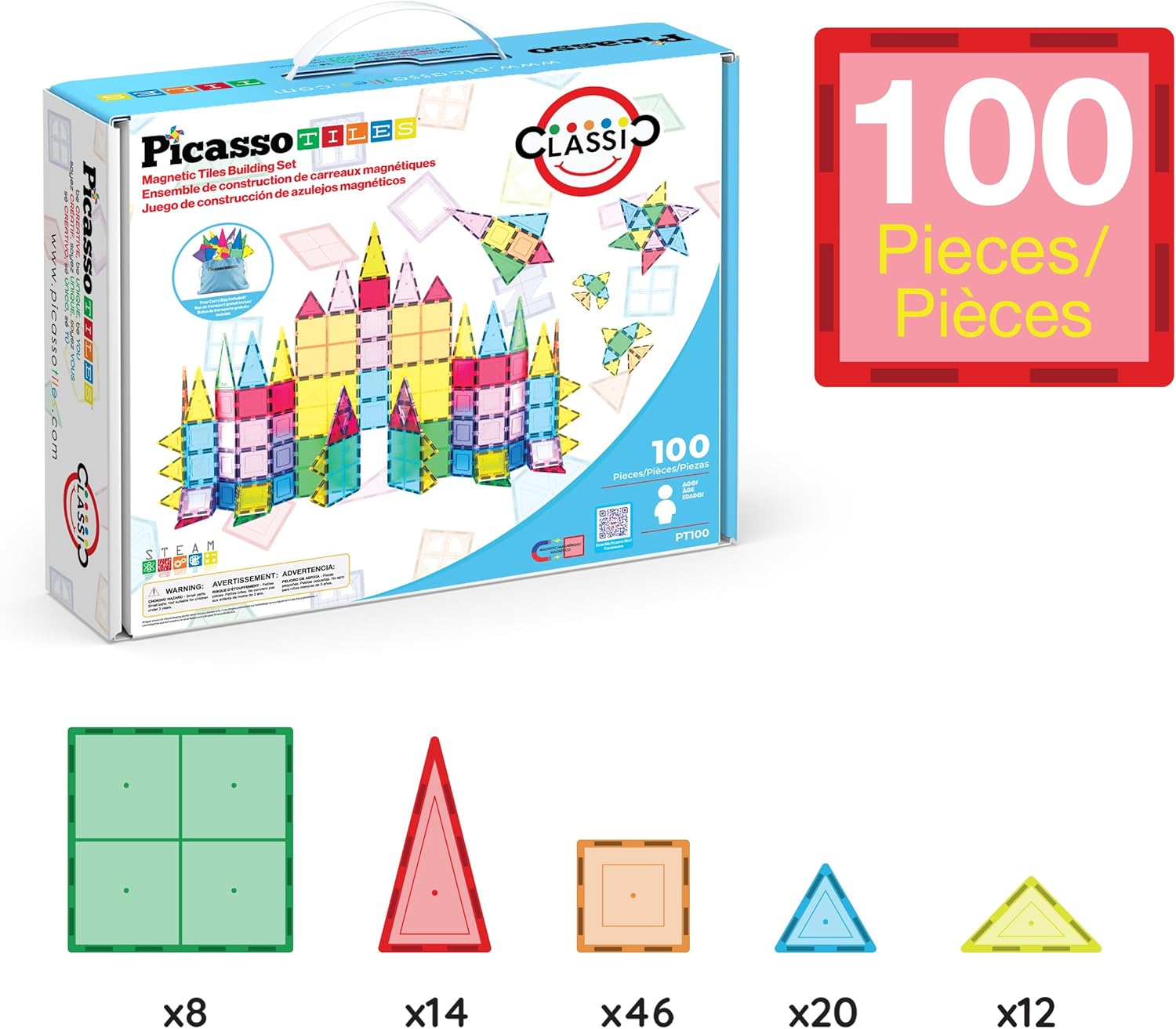 Colorful Magnetic Building Blocks