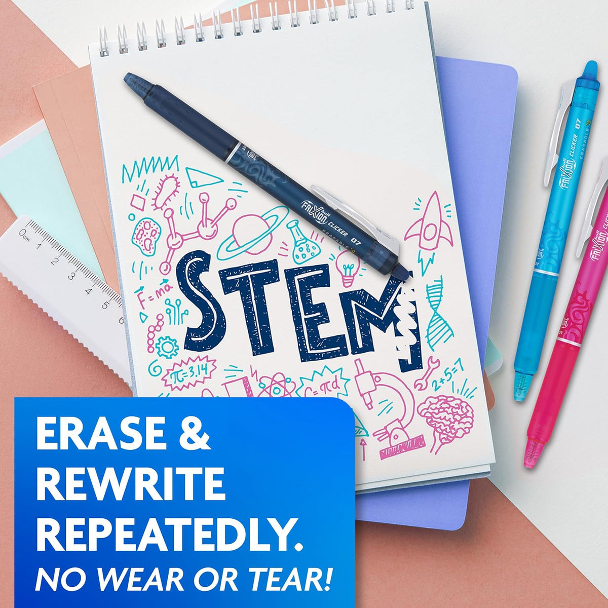 Colorful Erasable Pen Set