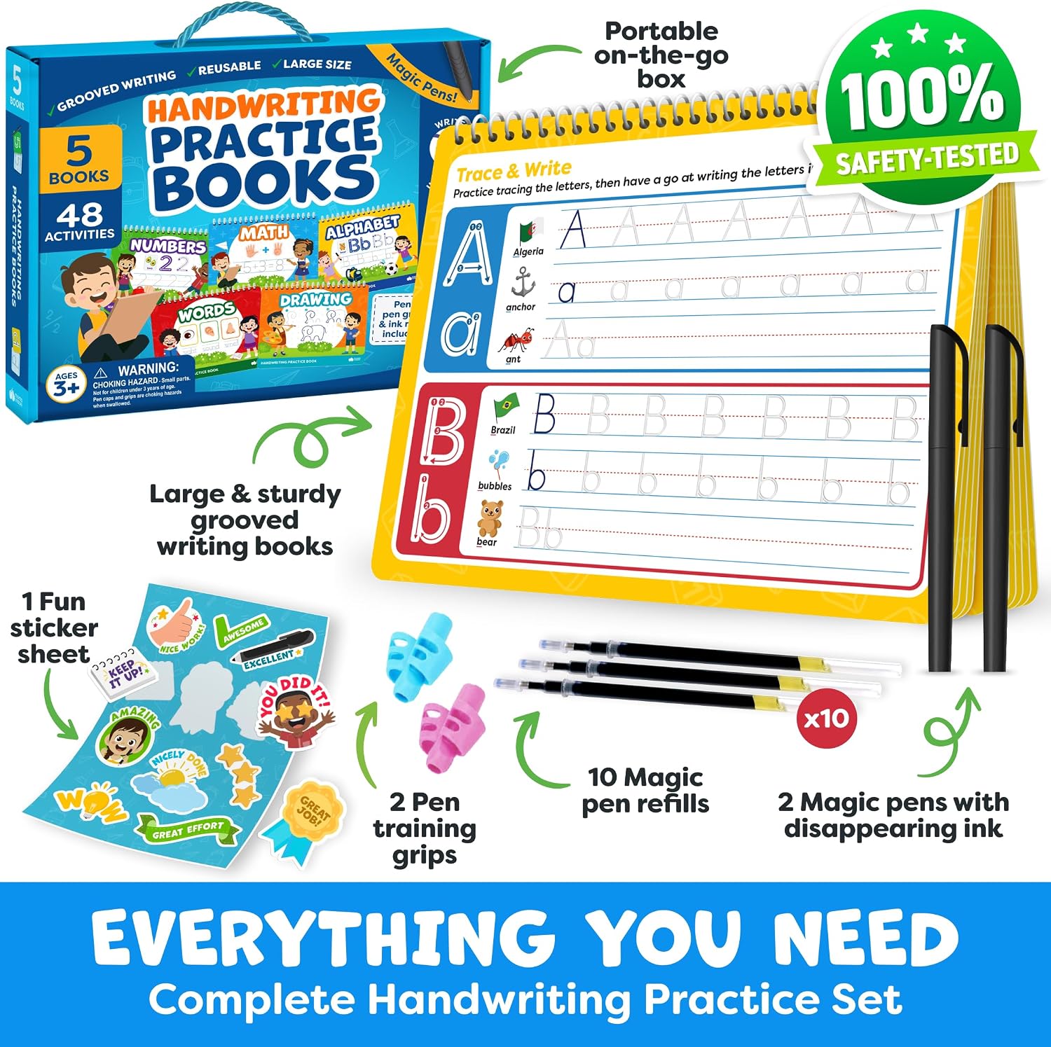 Magic Writing Practice Book