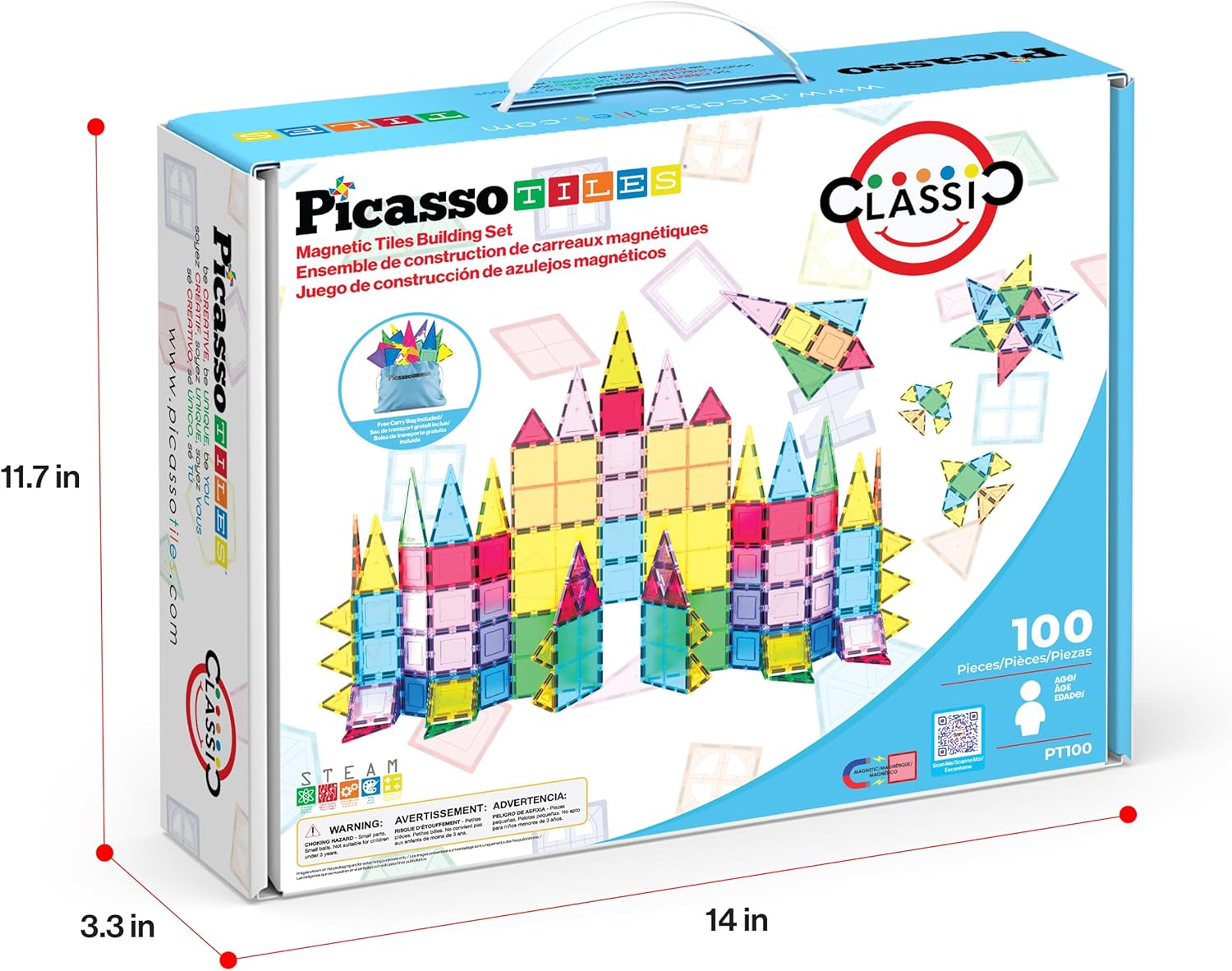 Colorful Magnetic Building Blocks