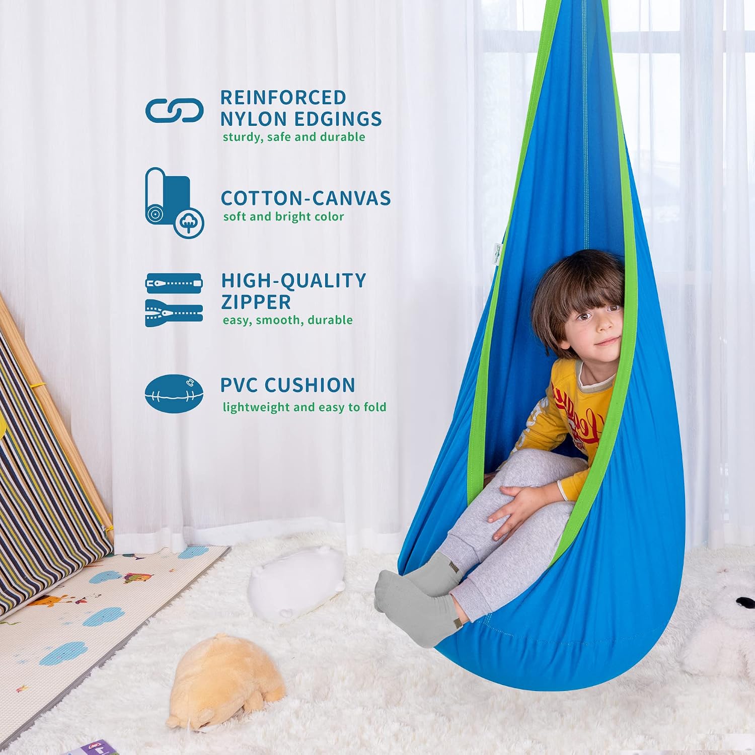 Cozy Kids Indoor Swing Chair