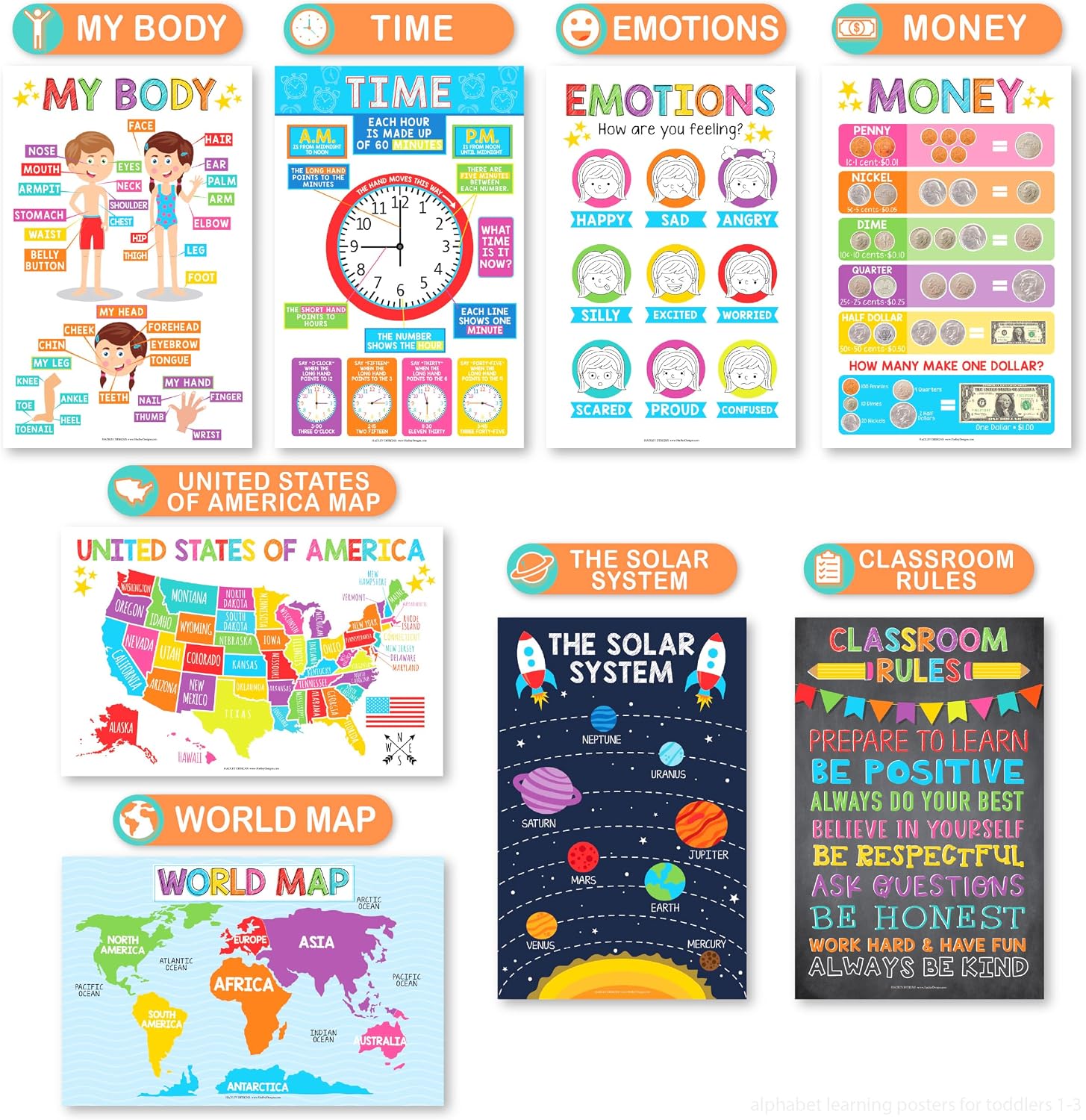 Fun Learning Classroom Posters