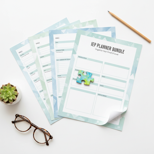 IEP Template Bundle for Parents of Autistic Children